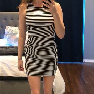 Cute white and black dress